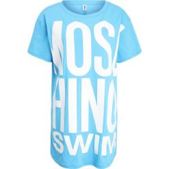 T-shirty damskie: MOSCHINO SWIM TSHIRT OVERSIZE Akcesoria plażowe turquoise