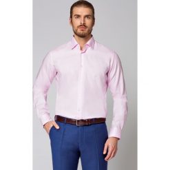 Koszula Różowa Raben. Różowe koszule męskie LANCERTO, m, z bawełny, eleganckie. Za 299,90 zł.