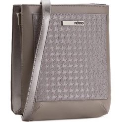 Torebka NOBO - NBAG-C3560-C004 Szary. Szare listonoszki damskie marki Nobo, ze skóry ekologicznej. W wyprzedaży za 139,00 zł.