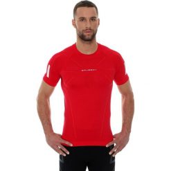 Koszulki sportowe męskie: Brubeck Koszulka męska Brubeck czerwona r. XXL (SS11090)