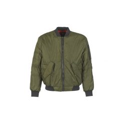 Kurtki krótkie G-Star Raw RACKAM BOMBER. Zielone kurtki damskie G-Star RAW, xl, bez wzorów, retro, krótkie, bez kaptura. W wyprzedaży za 552,30 zł.