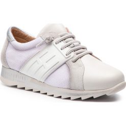 Sneakersy HISPANITAS - Bali-V9 HV98634 Panna. Brązowe półbuty damskie marki Hispanitas, ze skóry. Za 499,00 zł.