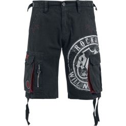 Bermudy męskie: AC/DC EMP Signature Collection Krótkie spodenki czarny