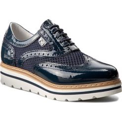 Creepersy damskie: Oxfordy NERO GIARDINI – P717212D Vernice Marine 208