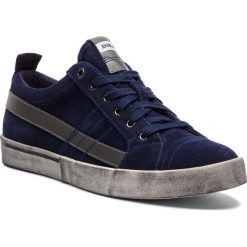 Sneakersy DIESEL - D-Velows Low Lace Y01755 P1834 T6062 Peacoat Blue. Niebieskie sneakersy męskie Diesel, na co dzień, bez wzorów, ze skóry, eleganckie, bez zapięcia. W wyprzedaży za 419,00 zł.