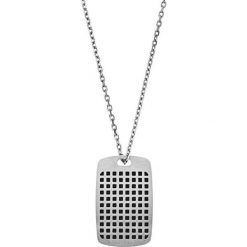 Emporio Armani Mężczyźni stali naszyjnik EGS2116040. Naszyjniki męskie Emporio Armani. W wyprzedaży za 524,00 zł.