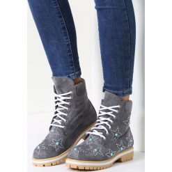 Ciemnoszare Traperki Wake Up Little. Szare buty zimowe damskie vices. Za 109,99 zł.