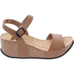 Buty damskie: Sandały w kolorze jasnobrązowym