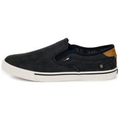 Wrangler Tenisówki Slip-On Męskie Mitos 41 Czarny. Czarne trampki męskie Wrangler, bez wzorów, bez zapięcia. Za 219,00 zł.
