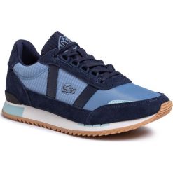 Sneakersy LACOSTE - Partner Retro 120 2 Sma 7-39SMA00427E9 Nvy/Lt Blu. Niebieskie sneakersy męskie Lacoste, na co dzień, bez wzorów, ze skóry, retro, bez zapięcia. Za 469,00 zł.