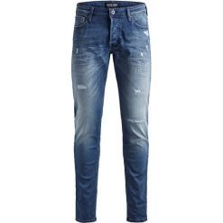 Jack&Jones Męskie jeansy Iglenn Original Jos 468 Indigo Knit "32 (rozmiar 31). Niebieskie jeansy męskie Jack&Jones, m, bez wzorów, z jeansu. W wyprzedaży za 166,00 zł.