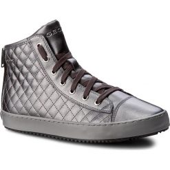 Sneakersy GEOX - J Kalispera G.F J744GF 000NF C1115 D Graphite. Szare buty sportowe chłopięce marki Geox, z materiału, na sznurówki. W wyprzedaży za 209,00 zł.