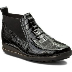 Creepersy damskie: Półbuty RIEKER - 44283-00 Schwarz