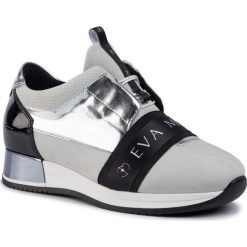 Sneakersy EVA MINGE - EM-39-06-000407 624. Szare półbuty damskie Eva Minge, ze skóry ekologicznej. W wyprzedaży za 229,00 zł.