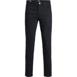 Jeansy męskie: Jack & Jones TIM Jeansy Slim Fit black