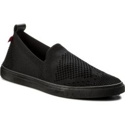 Tenisówki BIG STAR - AA274781 Black. Czarne półbuty damskie marki BIG STAR, bez wzorów, z gumy, bez zapięcia. Za 99,00 zł.