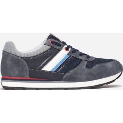 Granatowe Buty Sportowe Yathe. Niebieskie buty sportowe męskie Born2be, bez zapięcia. W wyprzedaży za 129,99 zł.