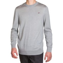 FILA CREW KNIT > FI682383-Z71. Szare bluzy męskie Fila, xl, bez wzorów, z wełny, street, bez kołnierzyka, bez rękawów, bez kaptura. W wyprzedaży za 199,99 zł.