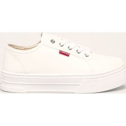 Levi's - Buty. Białe buty sportowe damskie Levi's®, z gumy. Za 219,90 zł.