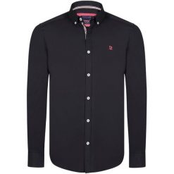 Giorgio Di Mare Koszula Męska gi9258086 Xxl Czarny. Czarne koszule męskie marki Giorgio di Mare, xxl. W wyprzedaży za 169,00 zł.