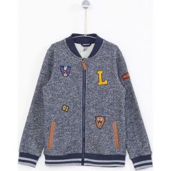 Lemon Explore - Bluza dziecięca 122-164 cm. Szare kardigany chłopięce marki LEMON explore, z nadrukiem, z bawełny, bez kaptura. W wyprzedaży za 59,90 zł.