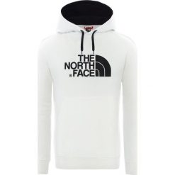 Bluza The North Face Drew Peak Pullover Hoodie T0AHJYLA9 - biały. Białe bluzy męskie The North Face, xxl, bez wzorów, bez kołnierzyka, bez rękawów, bez kaptura. Za 321,99 zł.