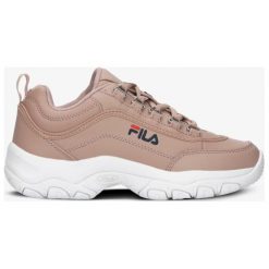 Fila Strada Low Wmn buty damskie, różowy, rozmiar 9. Różowe buty sportowe damskie Fila, bez wzorów, z gumy, klasyczne. W wyprzedaży za 254,99 zł.