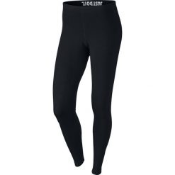 Legginsy sportowe damskie NIKE LEG-A-SEE LEGGING / 806927-010 - NIKE LEG-A-SEE LEGGING. Czarne legginsy sportowe damskie Nike, z napisami. Za 79,00 zł.