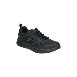 Buty Skechers 52631-BBK. Czarne buty sportowe męskie Skechers, bez zapięcia. Za 219,40 zł.