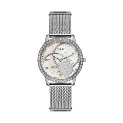 Zegarek GUESS - Aria C2001L1 SILVER TONE/SILVER TONE. Szare zegarki damskie Guess. W wyprzedaży za 619,00 zł.