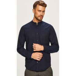 S. Oliver - Koszula. Niebieskie koszule męskie S.Oliver, s, bez wzorów, z elastanu, casualowe, ze stójką, z długim rękawem. W wyprzedaży za 139,90 zł.