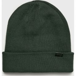 G-Star Raw - Czapka. Zielone czapki męskie G-Star RAW, na zimę, bez wzorów, z dzianiny, retro. W wyprzedaży za 89,90 zł.