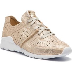 Sneakersy UGG - W Tye Stardust 1019058 W/Gold. Żółte półbuty damskie Ugg, ze skóry. W wyprzedaży za 479,00 zł.