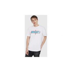 T-shirty z krótkim rękawem Diesel 00SNSQ 0CATM T-JUST-YB. Szare t-shirty męskie Diesel, s, bez wzorów, bez kołnierzyka, krótkie. Za 128,23 zł.