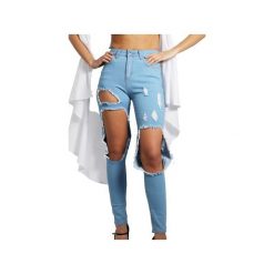 Spodnie jeans niebieskie Margarette. Niebieskie spodnie damskie Kelly couronne, s, z jeansu. Za 159,00 zł.