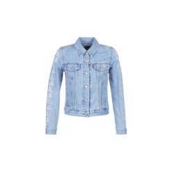 Kurtki jeansowe Levis ORIGINAL TRUCKER. Niebieskie kurtki damskie Levi's®, s, bez wzorów, z jeansu, bez kaptura. Za 569,00 zł.