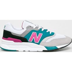New Balance - Buty CM997HZH. Szare sneakersy męskie New Balance, ze skóry, na sznurówki. W wyprzedaży za 239,90 zł.