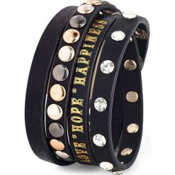 Bransoletka z ćwiekami bonprix czarny. Czarne bransoletki damskie na nogę bonprix. Za 34,99 zł.