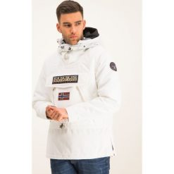 Kurtka zimowa Napapijri Skidoo 2 N0YI4R. Białe kurtki męskie Napapijri, na zimę, s, bez wzorów, bez kaptura. W wyprzedaży za 949,00 zł.