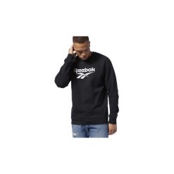 Bluzy Reebok Classic Bluza Classics Vector Crew. Czarne bluzy damskie Reebok Classic, s, bez wzorów, bez kołnierzyka, bez rękawów, bez kaptura. Za 229,00 zł.