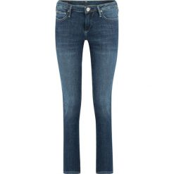 True Religion NEW HALLE Jeans Skinny Fit dark blue. Niebieskie jeansy damskie marki True Religion, bez wzorów, z elastanu. Za 839,00 zł.