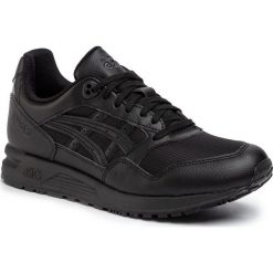 Sneakersy ASICS - Gelsaga 1191A154 Black/Black 001. Czarne sneakersy męskie Asics, na co dzień, bez wzorów, ze skóry ekologicznej, bez zapięcia. Za 379,00 zł.