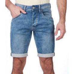 Spodenki i szorty męskie: Pepe Jeans Szorty Męskie Track 33 Niebieski