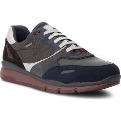 Sneakersy GEOX - U Sandford B Abx A U44S7A 020FU C4428 Navy/Dk Green. Zielone sneakersy męskie Geox, na co dzień, bez wzorów, ze skóry, bez zapięcia. W wyprzedaży za 369,00 zł.