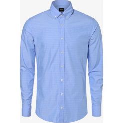 BOSS Casual - Koszula męska – Mabsoot, niebieski. Niebieskie koszule męskie BOSS Casual, m, z haftami, z bawełny, casualowe, bez kołnierzyka, bez rękawów. Za 199,95 zł.