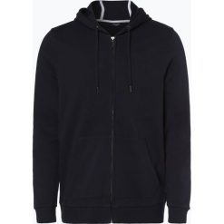 Joop - Męska bluza rozpinana – Matteo, niebieski. Niebieskie bluzy męskie marki JOOP!, xl, prążkowane, z kapturem. Za 499,95 zł.