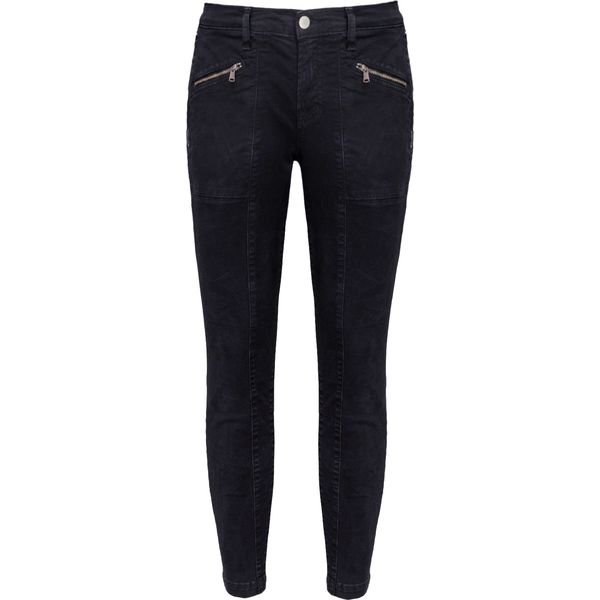 Jeansy J BRAND GENGIS MID RISE. Czarne jeansy damskie J Brand, bez wzorów, z bawełny. W wyprzedaży za 462,00 zł.