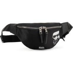 Saszetka nerka KARL LAGERFELD - 96KW3086 Black. Czarne nerki damskie KARL LAGERFELD, bez wzorów, ze skóry ekologicznej, młodzieżowe, bez dodatków. Za 589,00 zł.