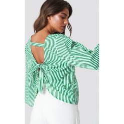 Paski damskie: Rut&Circle Bluzka w paski Philippa – Green