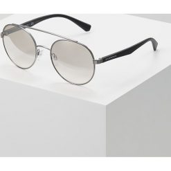 Emporio Armani Okulary przeciwsłoneczne gunmetal. Szare okulary przeciwsłoneczne męskie Emporio Armani. Za 479,00 zł.
